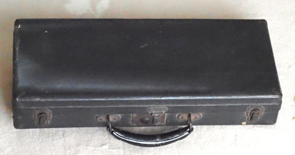 Outside the cornet case